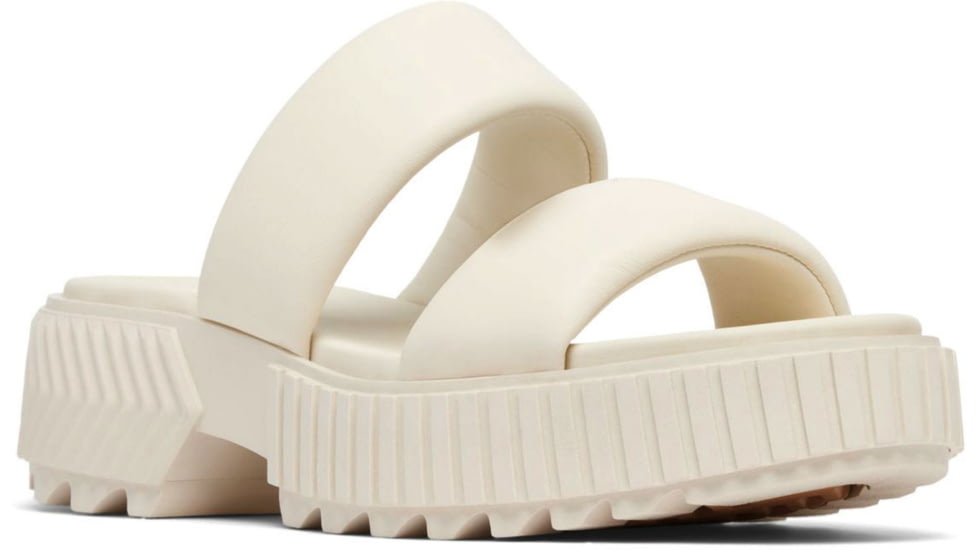Sorel Ona Streetworks Slide Mid Sandal - Womens, Chalk/Chalk, 6, 2069911-191-6