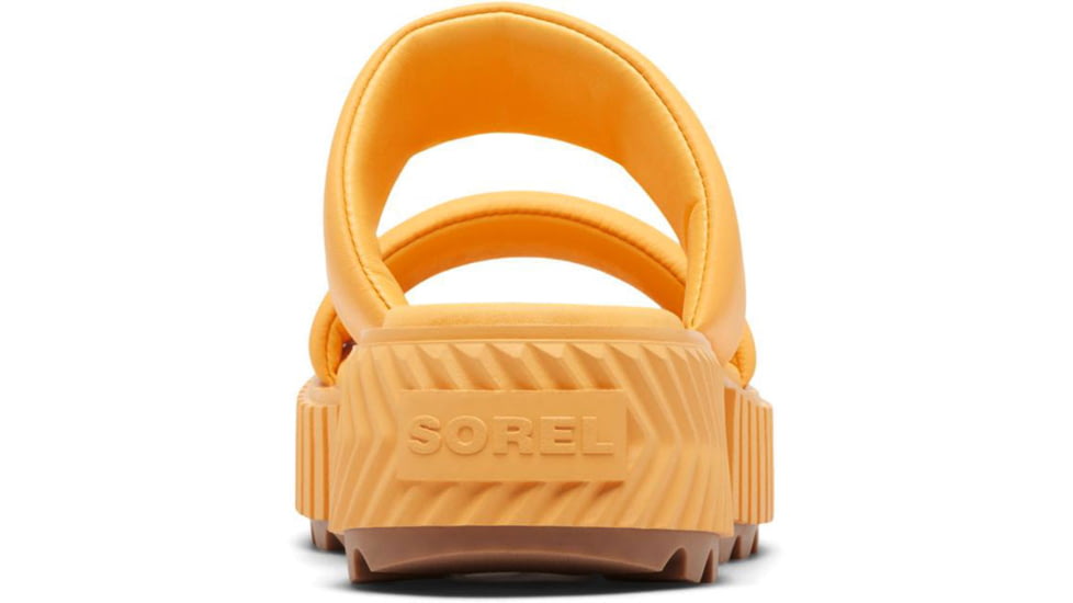 Sorel Ona Streetworks Slide Mid Sandal - Womens, Yellow Ray/Sea Salt, 5, 2069911-765-5