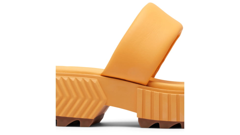 Sorel Ona Streetworks Slide Mid Sandal - Womens, Yellow Ray/Sea Salt, 5, 2069911-765-5