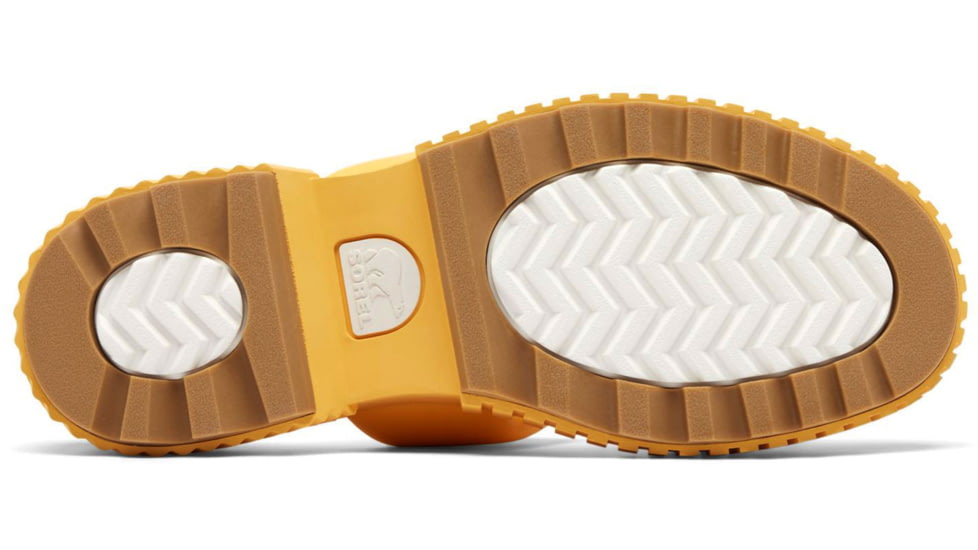 Sorel Ona Streetworks Slide Mid Sandal - Womens, Yellow Ray/Sea Salt, 5, 2069911-765-5