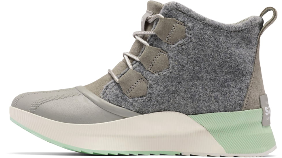 Sorel Out N About III Classic Waterproof Rain Boot - Womens, Dove, Sea Sprite, 10, 1959291-082-10