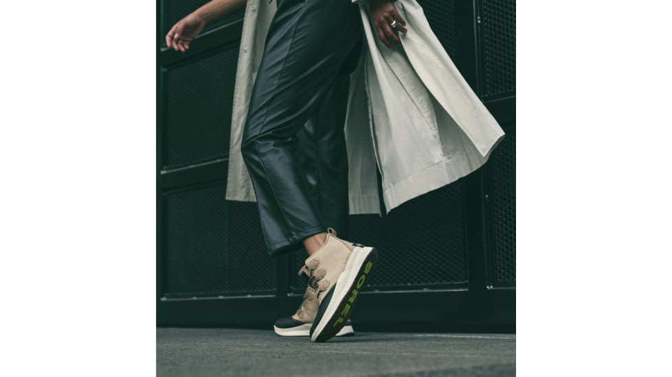 Sorel Out N About III Classic Waterproof Rain Boot - Womens, Omega Taupe, Black, 7, 1951331264-7