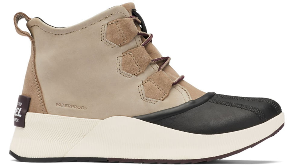 Sorel Out N About III Classic Waterproof Rain Boot - Women's, Omega Taupe, Black, 7, 1951331264-7