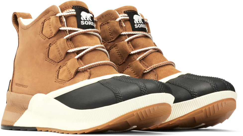 Sorel Out N About III Classic Waterproof Rain Boot - Womens, Taffy, Black, 10, 1951331-243-10