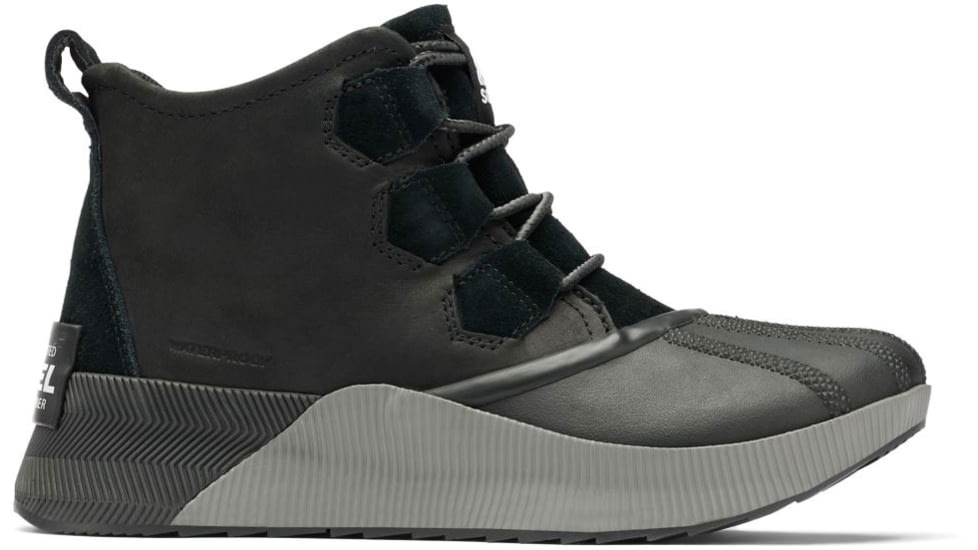 Sorel Out N About III Classic Waterproof Sneakers - Womens, Black/Grill, 5, 19513310105