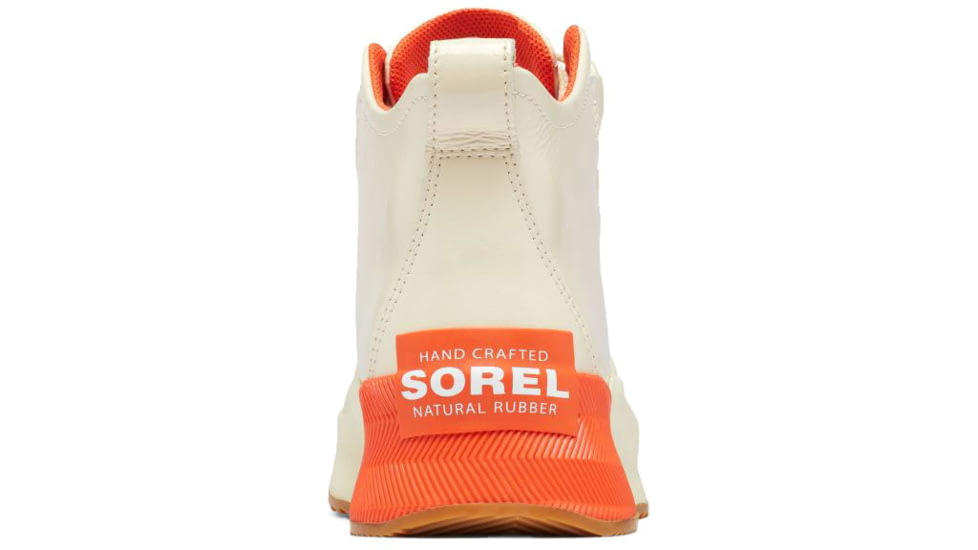 Sorel Out N About III Classic Waterproof Sneakers - Womens, Bleached Ceramic/Optimized Orange, 6.5, 19513311656.5