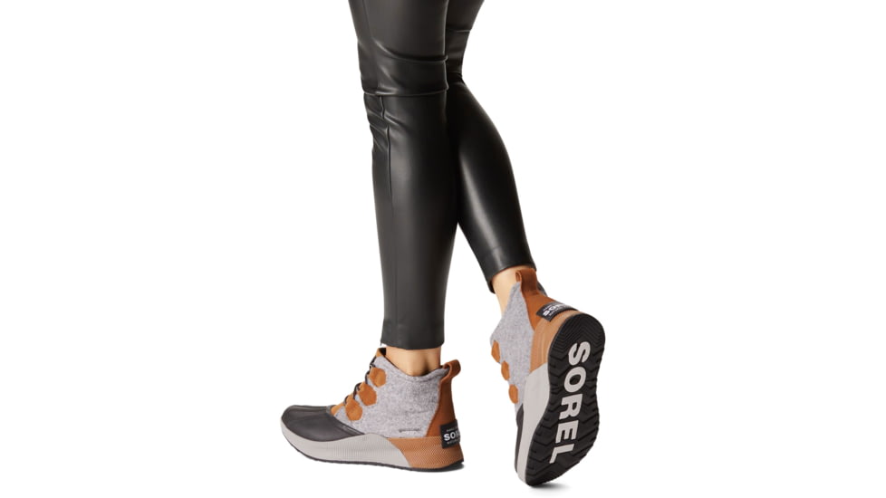 Sorel Out N About III Classic Waterproof Sneakers - Womens, Camel Brown/Black, 12, 195929122412