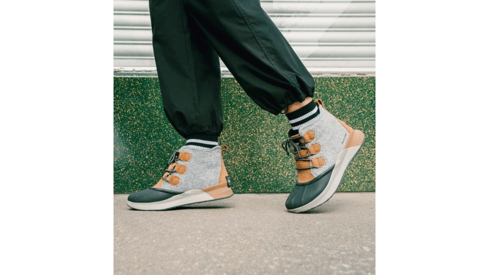 Sorel Out N About III Classic Waterproof Sneakers - Womens, Camel Brown/Black, 12, 195929122412