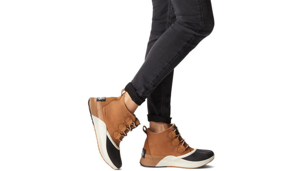 Sorel Out N About III Classic Waterproof Sneakers - Womens, Taffy/Black, 11, 195133124311