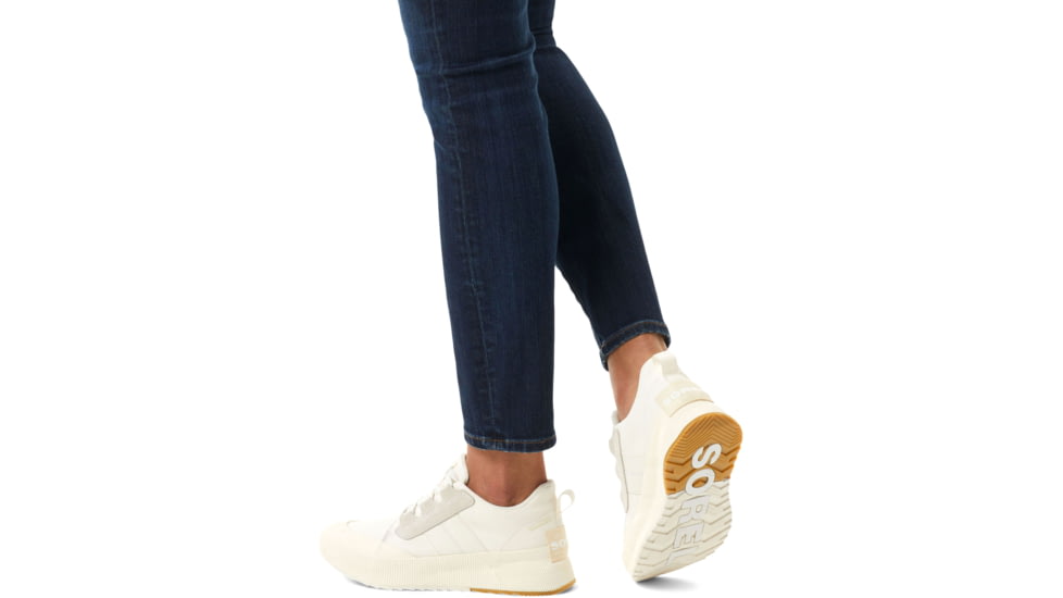 Sorel Out N About III Low Sneaker Canvas - Womens, sea salt/chalk, 8.5 US, 2039971-125-8.5
