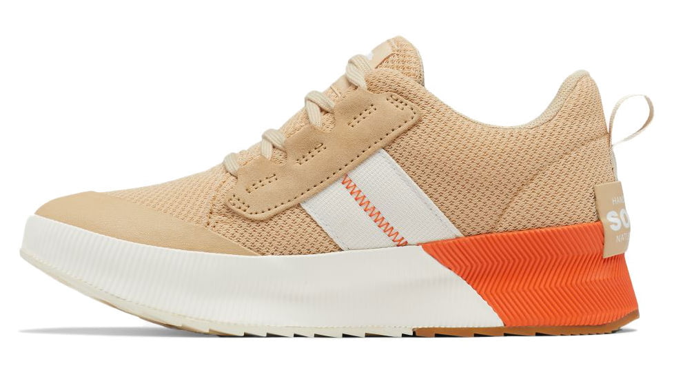 Sorel Out N About III Low Sneaker Waterproof - Womens, Ceramic/Optimized Orange, 10, 201963120910