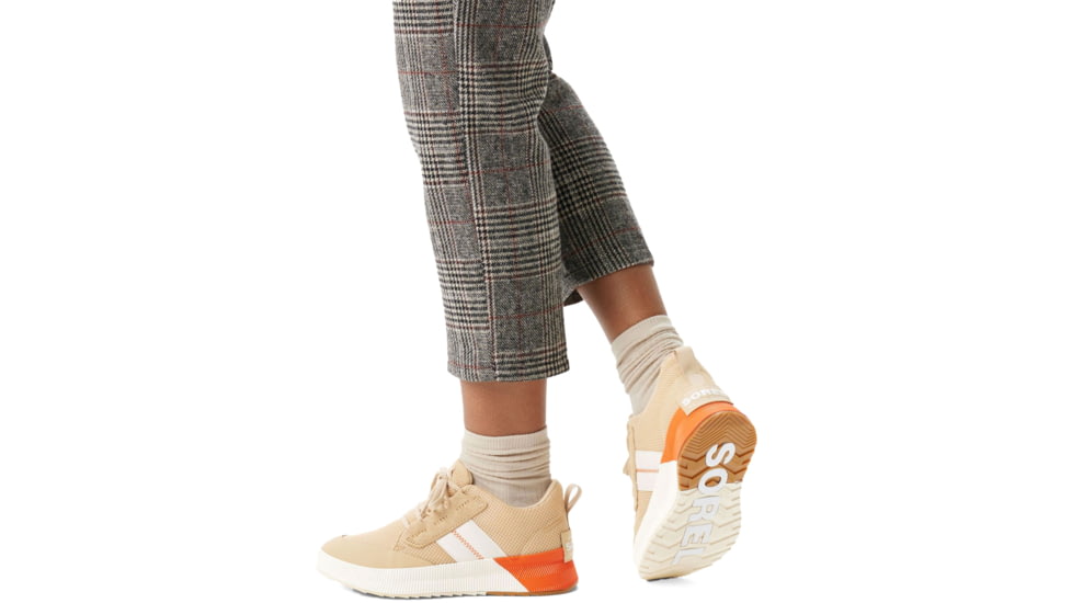 Sorel Out N About III Low Sneaker Waterproof - Womens, Ceramic/Optimized Orange, 10, 201963120910