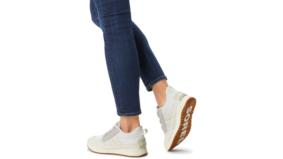 Sorel Out N About III Low Sneaker Waterproof - Womens, sea salt, chalk, 9, 2019631-125-9