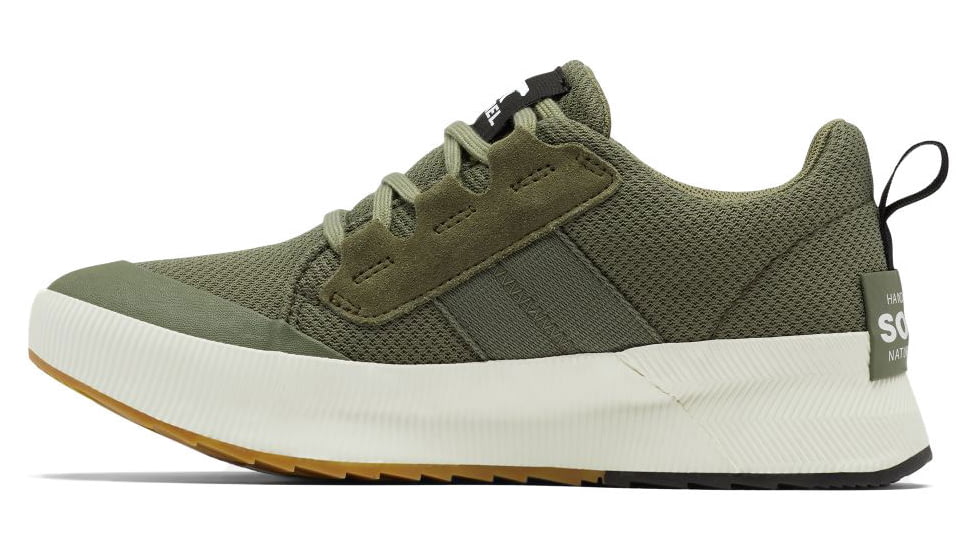 Sorel Out N About III Low Sneaker Waterproof - Womens, Stone Green/Sea Salt, 5, 20196313975