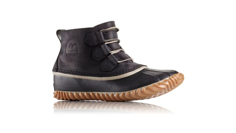 Sorel Out N About Leather Casual Boot, Black, 10 US 1573351-012-10