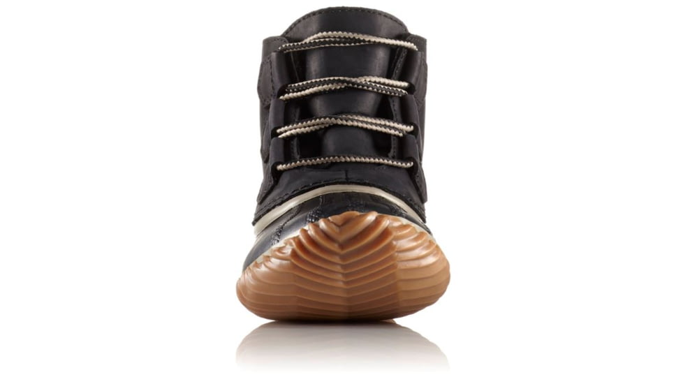 Sorel Out 'N About Leather Casual Boot - Women's, Black, 7.5, 1573351012-7.5