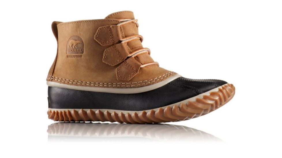 Sorel Out 'N About Leather Casual Boot - Women's-Elk-Medium-10.5