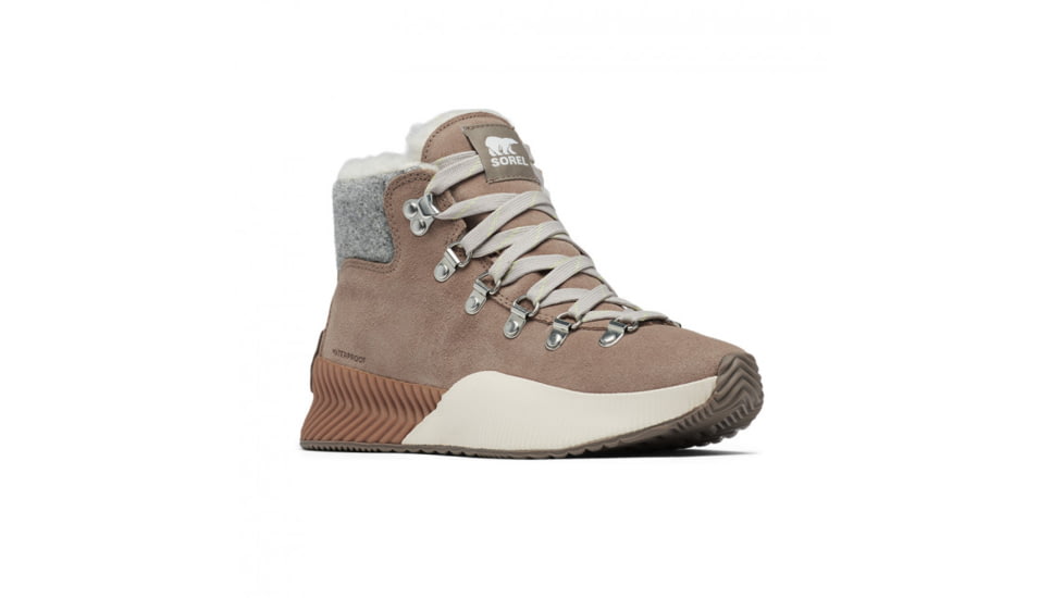 Sorel Out N About LII Conquest WP Boot - Womens, Omega Taupe/Gum, 9US, 1977201264-9