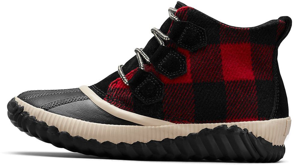 Sorel Out N About Plus Boot - Womens, Black/Red, 5, 1871691010-5