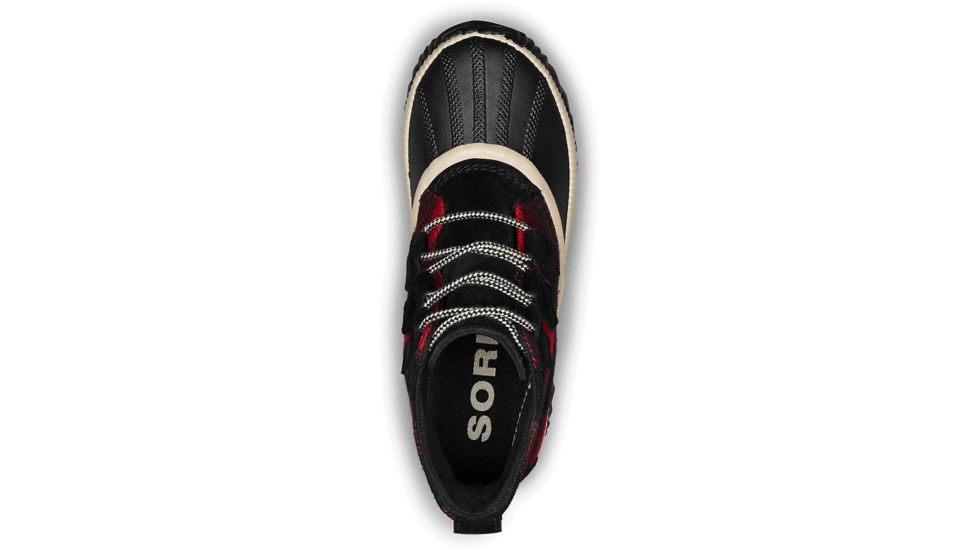 Sorel Out N About Plus Boot - Womens, Black/Red, 5, 1871691010-5
