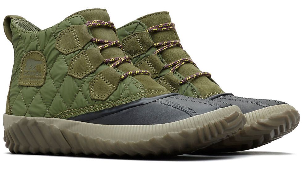 Sorel Out N About Plus Boot - Womens, Camp-Hiker Green, 5, 1834101371-5