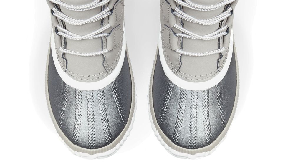 Sorel Out N About Plus Boot - Womens, Glitt-Chrome Grey, 5, 1834061061-5