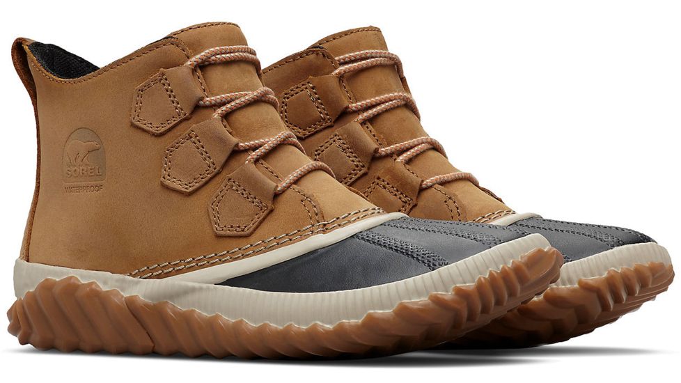 Sorel Out N About Plus Boot - Womens, Leather - Elk, 5, 1809121286-5