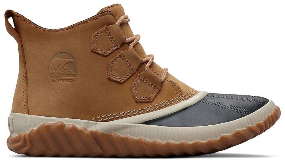 Sorel Out N About Plus Boot - Womens, Leather - Elk, 5, 1809121286-5