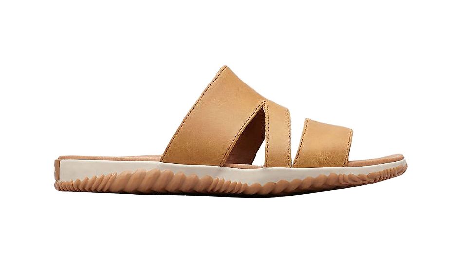 Sorel Out N About Plus Slide Sandals - Womens, Camel Brown, 10.5, 1848491224-10.5