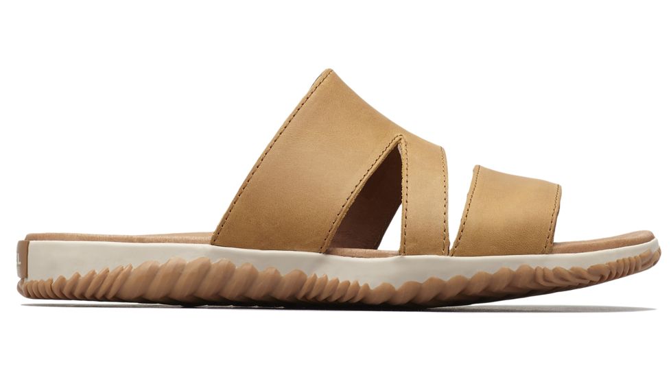 Sorel Out N About Plus Slide Sandals - Womens, Camel Brown, 11, 1848491224-11