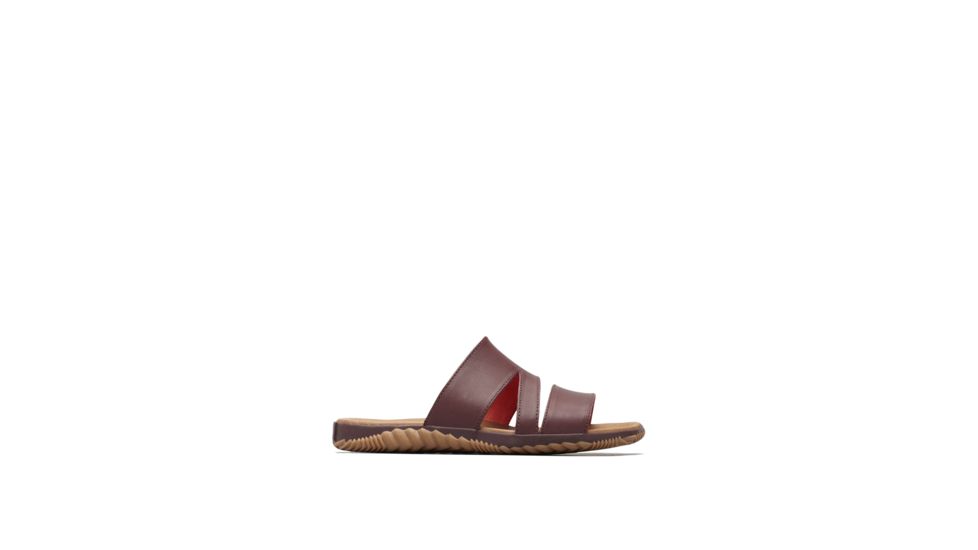 Sorel Out N About Plus Slide Sandals - Womens, Elderberry, 8.5, 1847561521-8.5