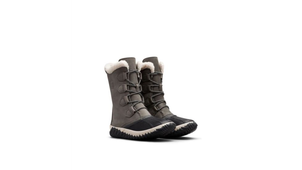 Sorel Out N About Plus Tall Boots - Womens, Quarry, Coal, 9, 1833581053-9