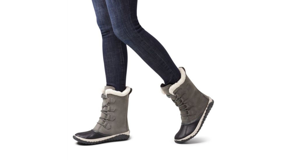 Sorel Out N About Plus Tall Boots - Womens, Quarry, Coal, 9, 1833581053-9