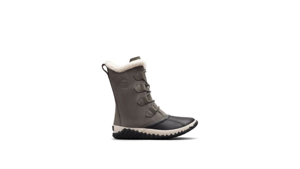 Sorel Out N About Plus Tall Boots - Womens, Quarry, Coal, 9, 1833581053-9