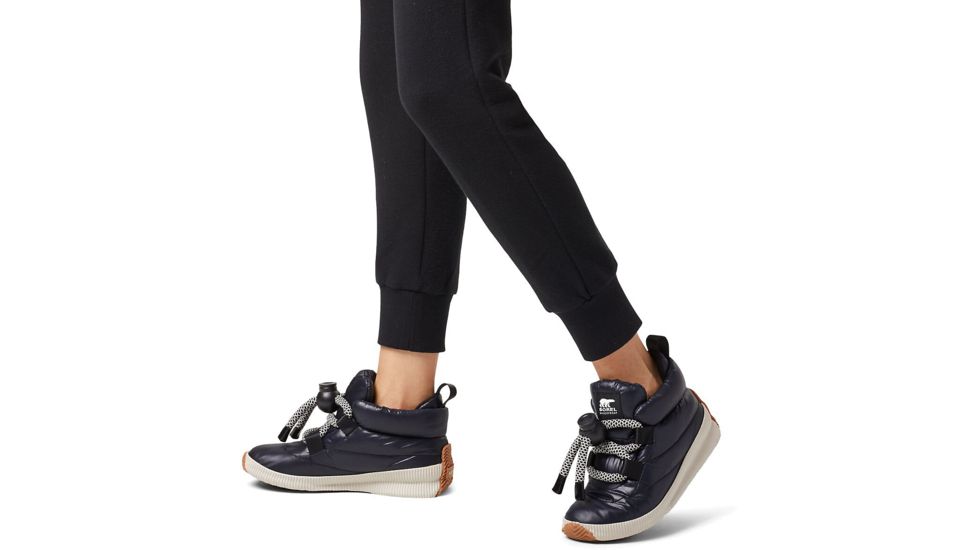 Sorel Out N About Puffy Lace - Womens, Black, 10.5, 1877021010-10.5