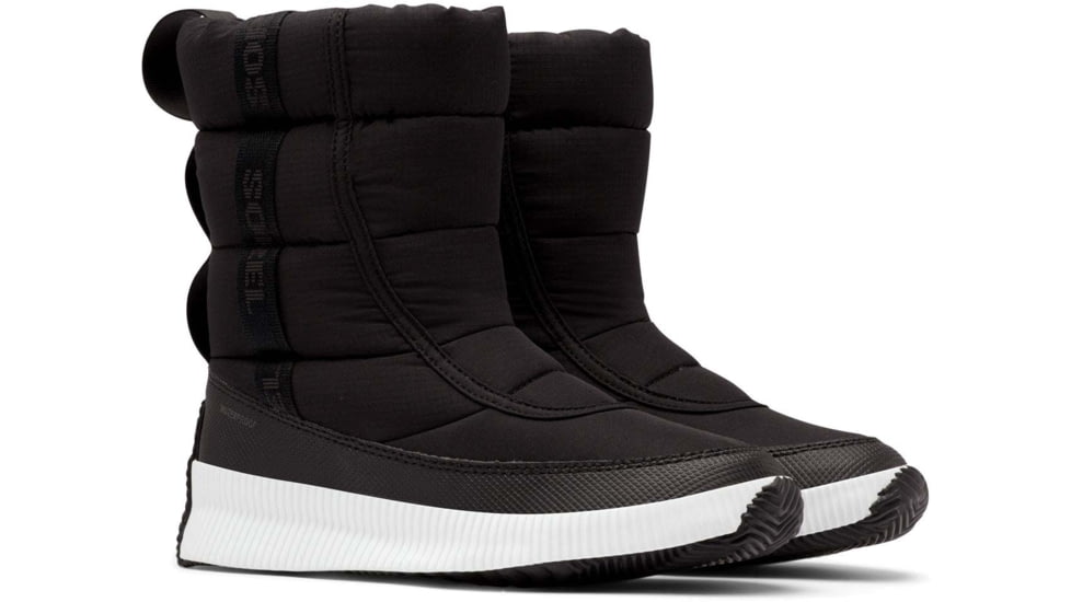 Sorel Out N About Puffy Mid Boot - Womens, Black, 9.5 US, 1921961010-9.5