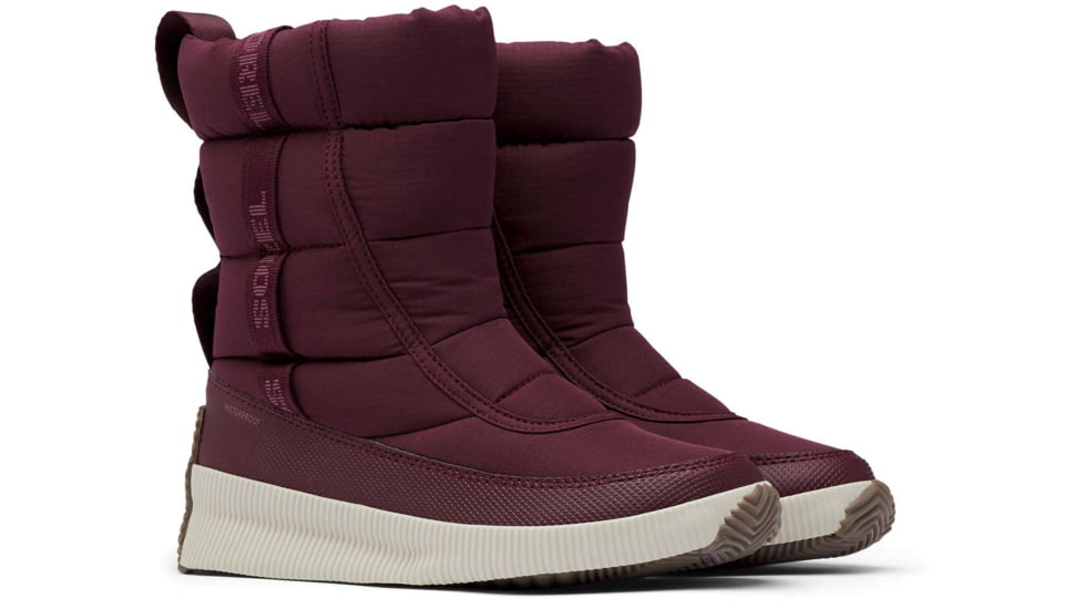 Sorel Out N About Puffy Mid Boot - Womens, Epic Plum, 12 US, 1921961543-12