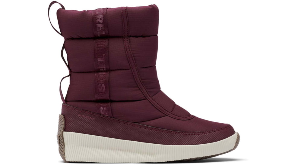 Sorel Out N About Puffy Mid Boot - Womens, Epic Plum, 6.5 US, 1921961543-6.5