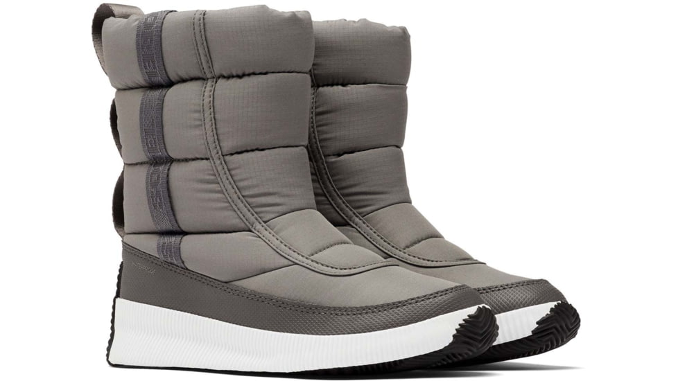 Sorel Out N About Puffy Mid Boot - Womens, Quarry, 5 US, 1921961052-5
