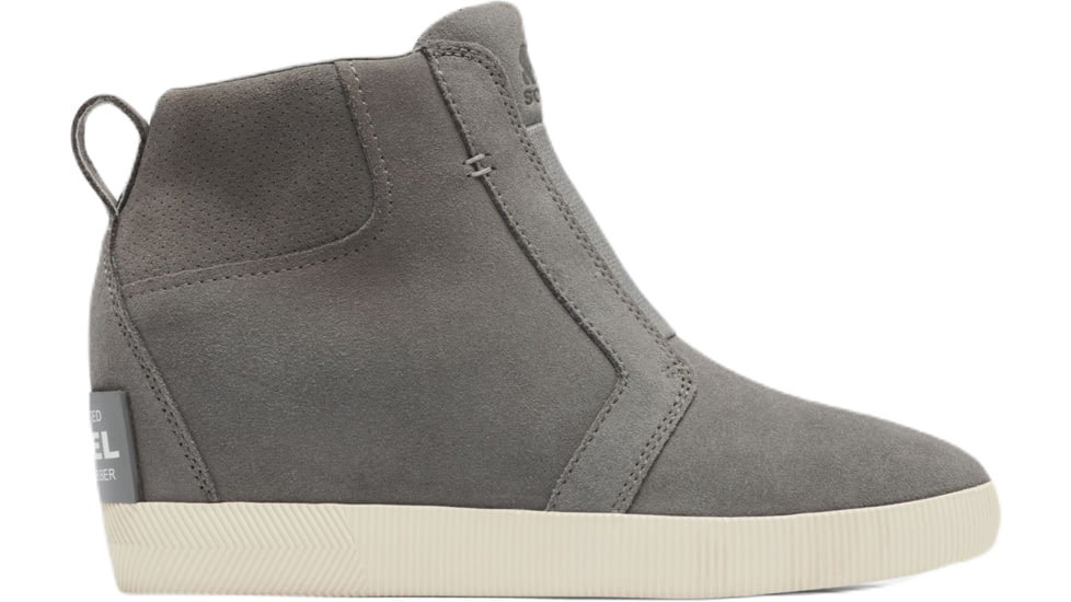 Sorel Out N About Pull On Wedge Boot - Women's, Quarry/Sea Salt, 7US, 2058651052-7