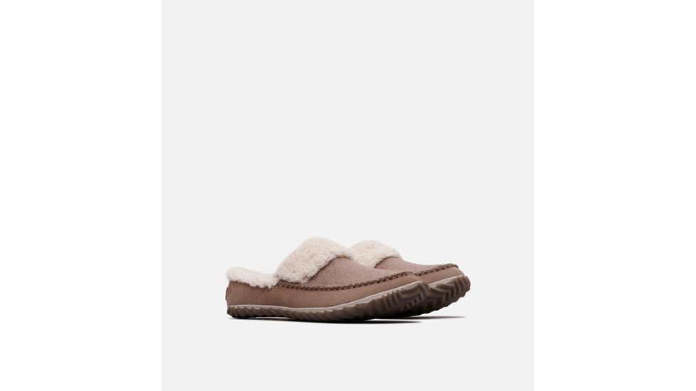 Sorel Out N About Slide Slipper - Womens, Ash Brown, Fawn, 8, 1759331240-8