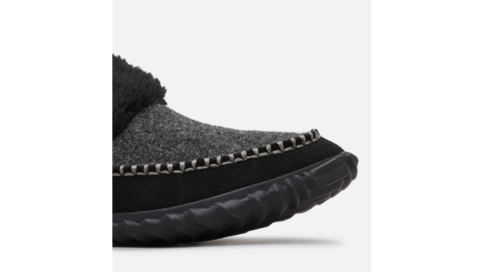 Sorel Out N About Slide Slipper - Womens, Black, Charcoal, 7, 1759331010-7