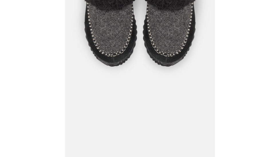 Sorel Out N About Slide Slipper - Womens, Black, Charcoal, 7, 1759331010-7