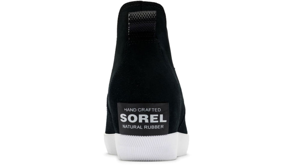 Sorel Out N About Slip-On Wedge Boots - Womens, Black/White, 11, 2033021-010-11