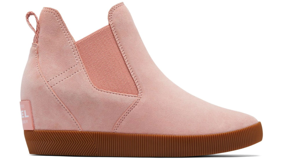 Sorel Out N About Slip-On Wedge Boots - Womens, Faux Pink/Gum 2, 8.5, 2033021-672-8.5