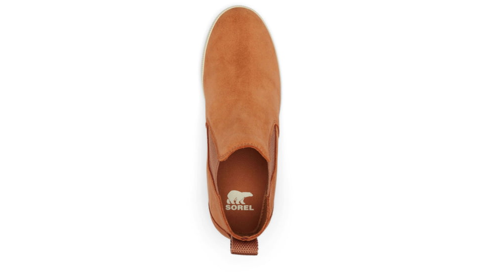Sorel Out N About Slip-On Wedge Boots - Womens, Tawny Buff/Chalk, 11, 2033021-253-11