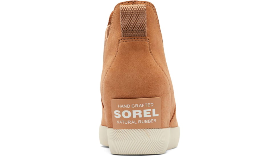 Sorel Out N About Slip-On Wedge Boots - Womens, Tawny Buff/Chalk, 9 US, 2033021-253-9