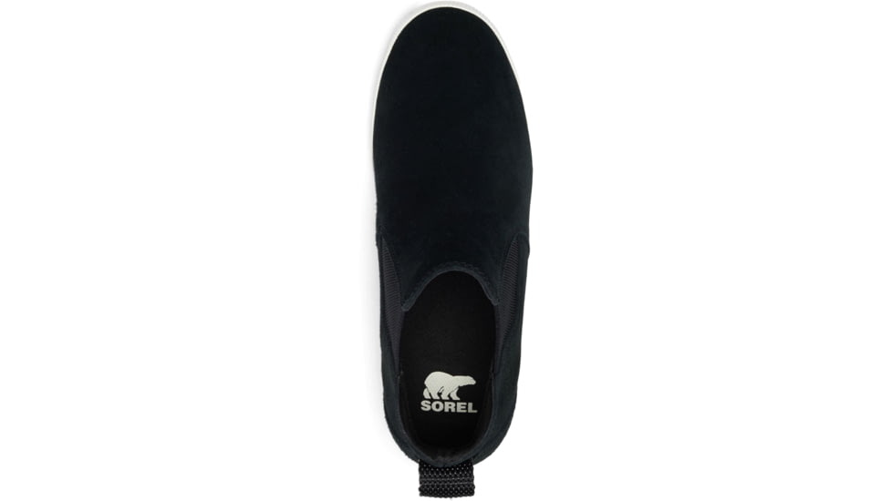 Sorel Out N About Slip-On Wedge II Bootie - Women's, Black, White, 6.5, 2033021-010-6.5
