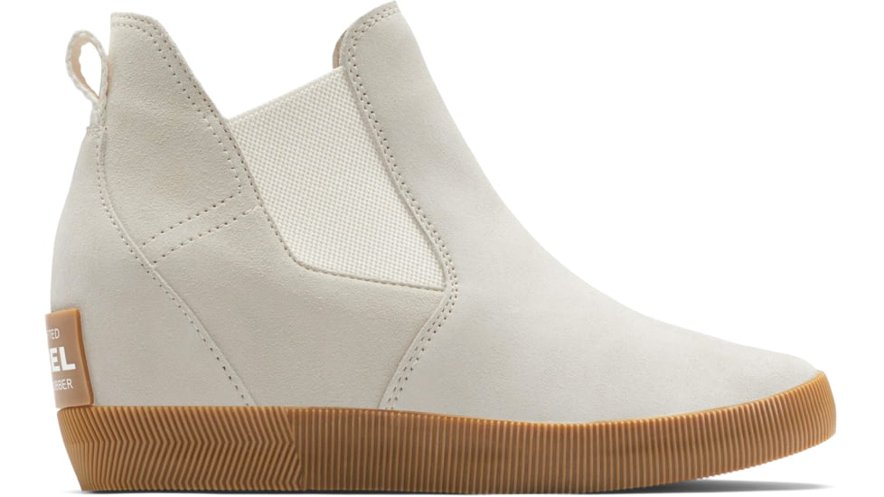 Sorel Out N About Slip-On Wedge II Bootie - Women's, Chalk, White, 9.5, 2033021-191-9.5