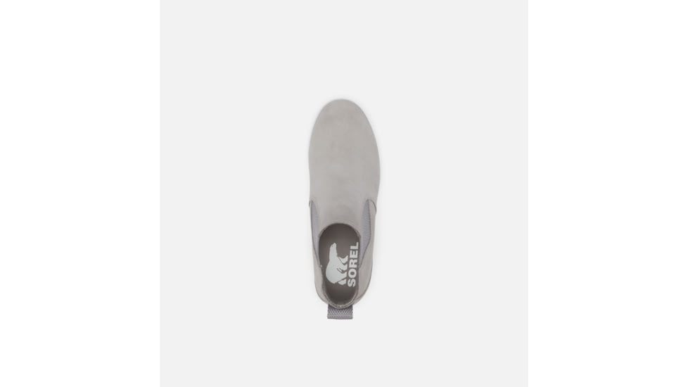 Sorel Out N About Slip-On Wedge - Womens, Chrome Grey/White, 7 US, 1981671-061-7